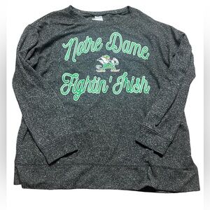 Notre Dame Fightin’ Irish women’s sweatshirt size L